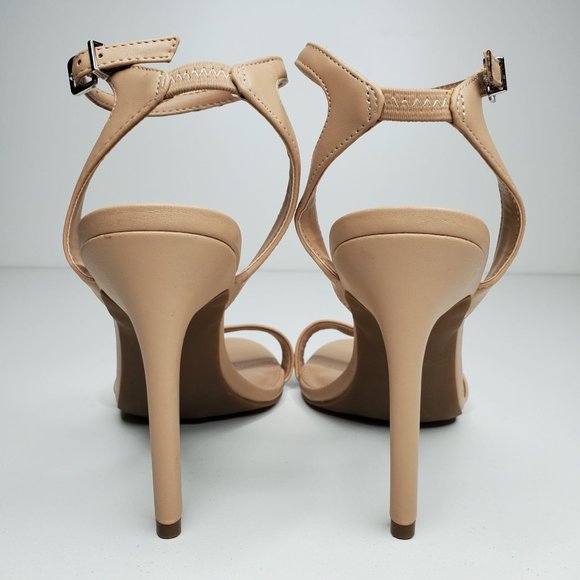 Abound Baxter Ankle Strap Sandal Heels Neutral Tan - Picture 4 of 10